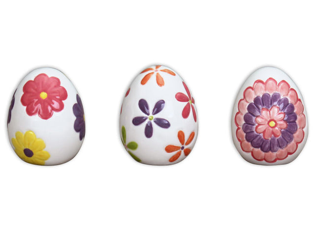 Textured Easter egg set